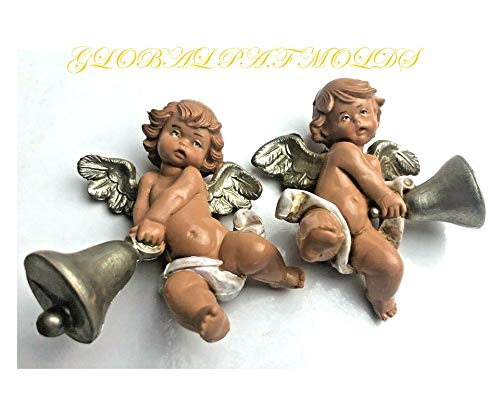 Soap,Resin Molds Polymer Clay Molds Cake Decorating Tools 3D Cherubs mold 07