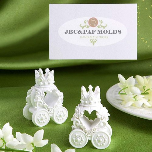 Soap Molds Polymer Clay Molds Cake Decorating Tools Resin mold 3D Royal Coach MOLD