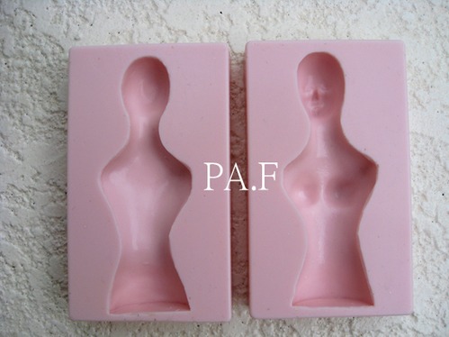 French Doll Body Mold 