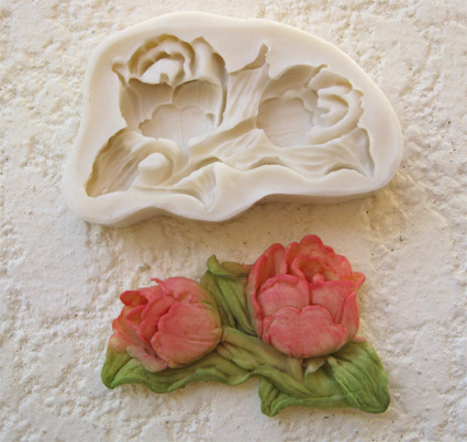 Tulips and Leaves Mold