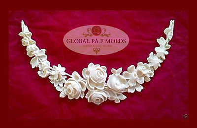 lace mold ,Vintage Trims MOLD 5412 ,Cake Decorating Fondant Baking Mould Tool 