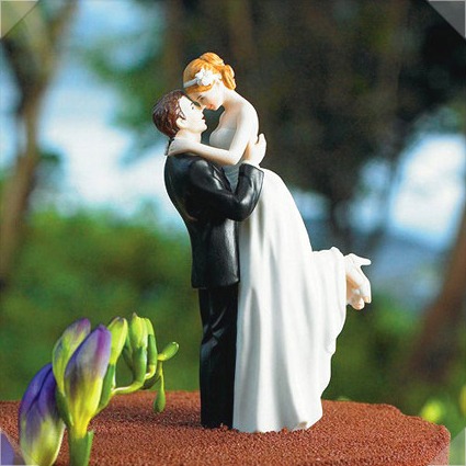 3D CAKE TOPPER  MOLD  True Romance Couple Figurine 